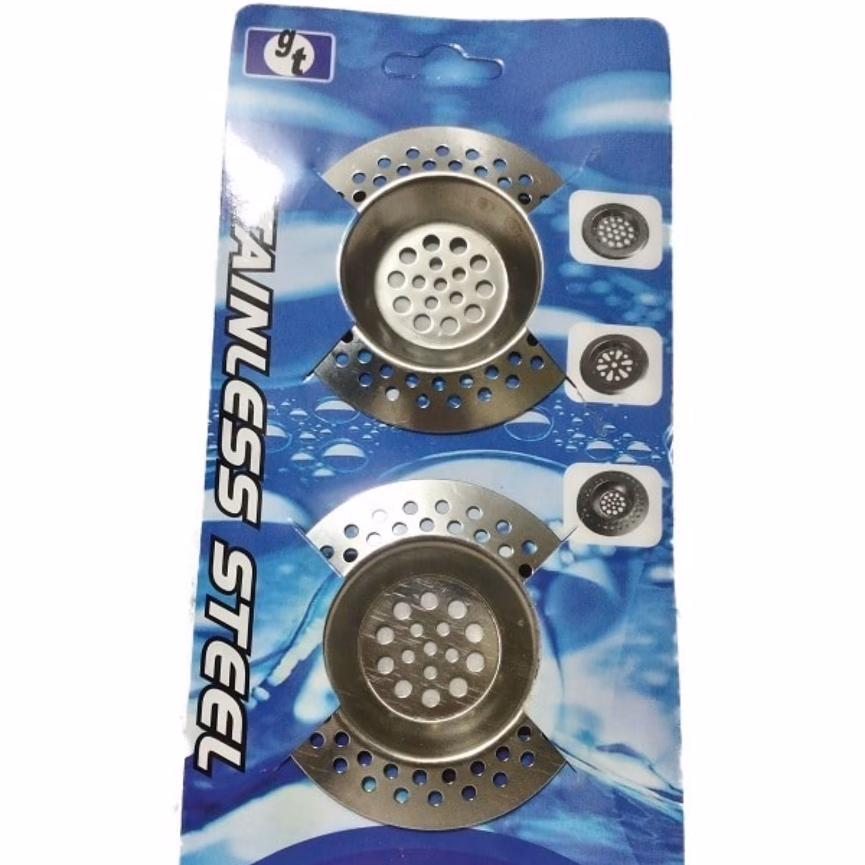 تفاله گیر سینک استیل g t مدل 1522 بسته 2 عددی