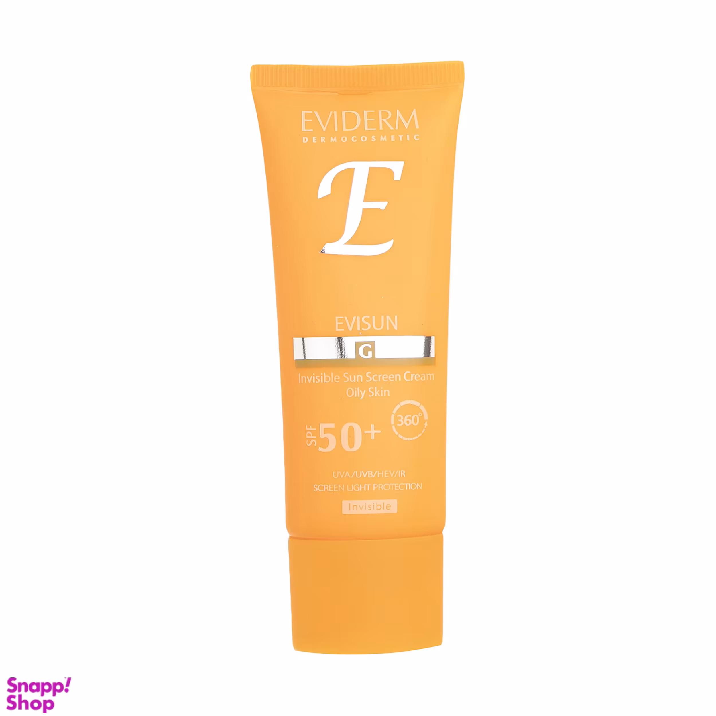 کرم ضد آفتاب اویدرم (Eviderm) مدل Invisible Evisun حجم 40 میلی‌‌لیتر
