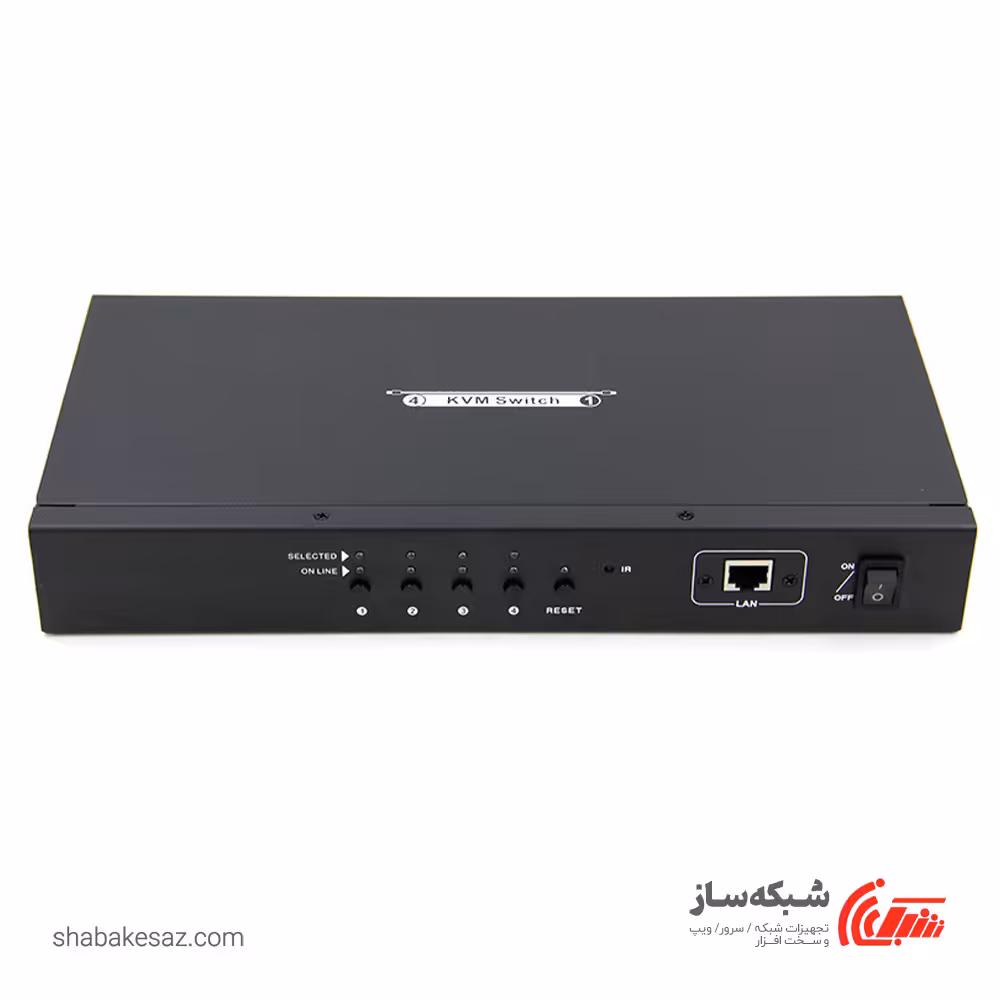 قیمت و خرید کی وی ام سوئیچ DVI لایمستون limestone Kvm LS-dk41 با 4 پورت USB - شبکه ساز
