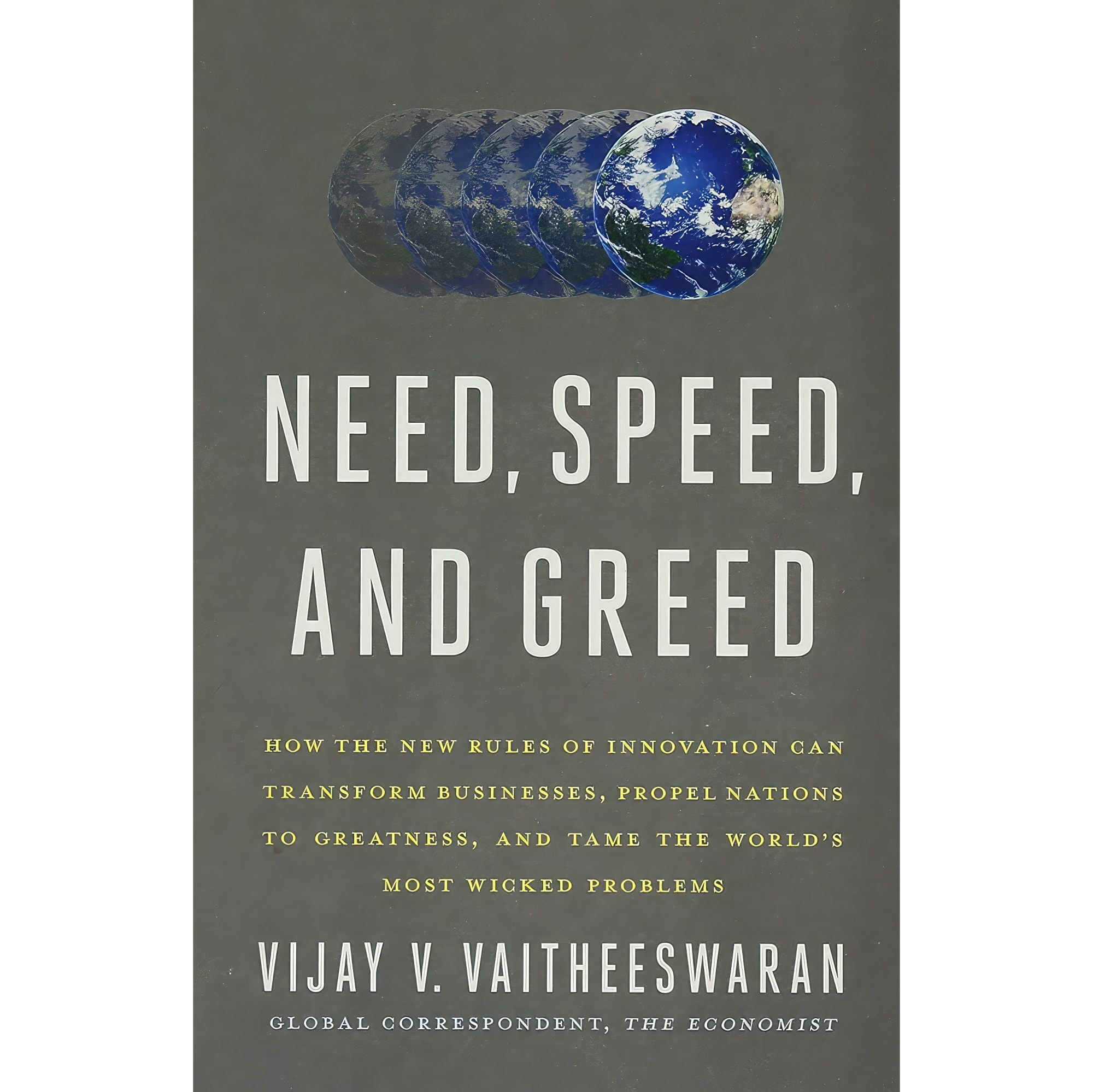 کتاب زبان اصلی Need Speed and Greed Paperback Jan Vijay V Vaitheeswaran