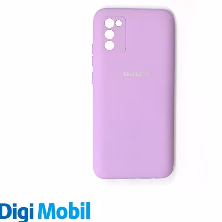 قاب گوشی سامسونگ A02S و A03S سیلیکونی اصل رنگ بنفش