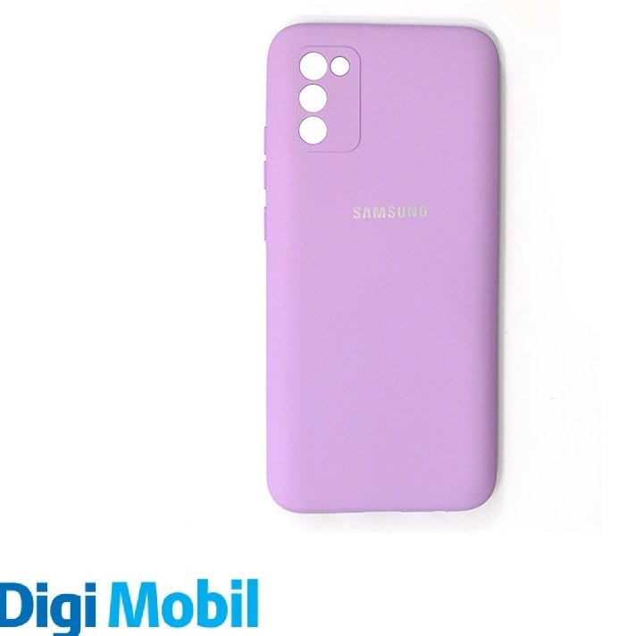 قاب گوشی سامسونگ A02S و A03S سیلیکونی اصل رنگ بنفش