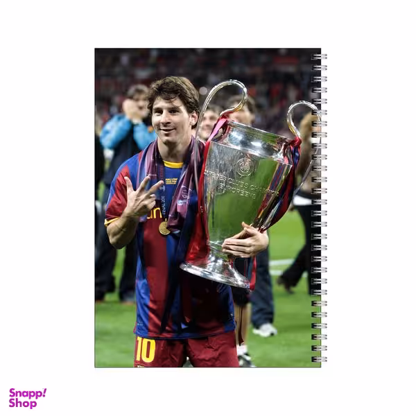 دفتر مشق 80 برگ بامبیلیپ طرح لیونل مسی کد 0074131