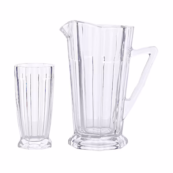 پارچ و لیوان لئوپارد