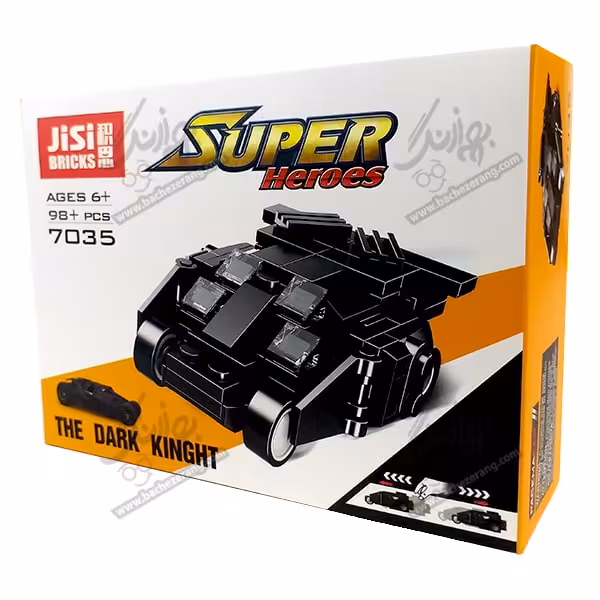 لگوساختنی جی سی مدل ماشین بت من کد 7035