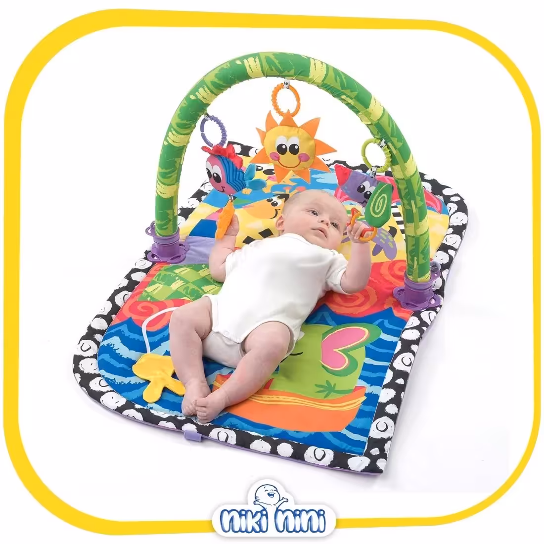 تشک بازی پلی گرو PLAYGRO طرح خورشید