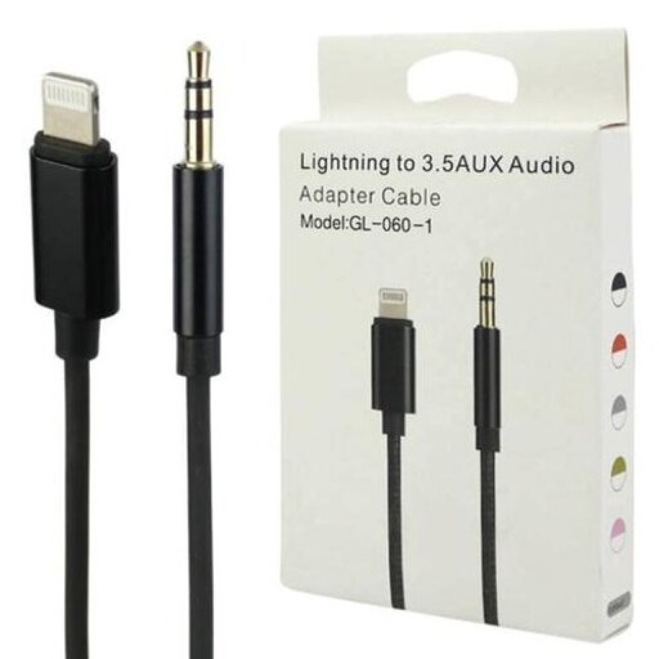 کابل تبدیل AUX به لایتنینگ مدلGL-060-1  طول 1 متر