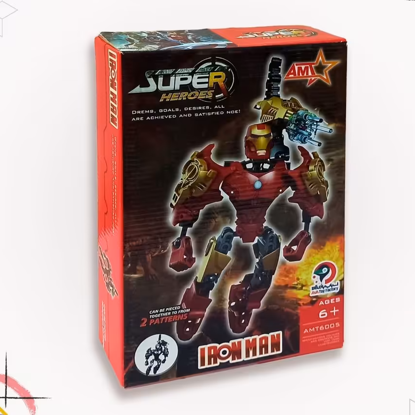 لگو شخصیت آیرومن ای ام تیAMT