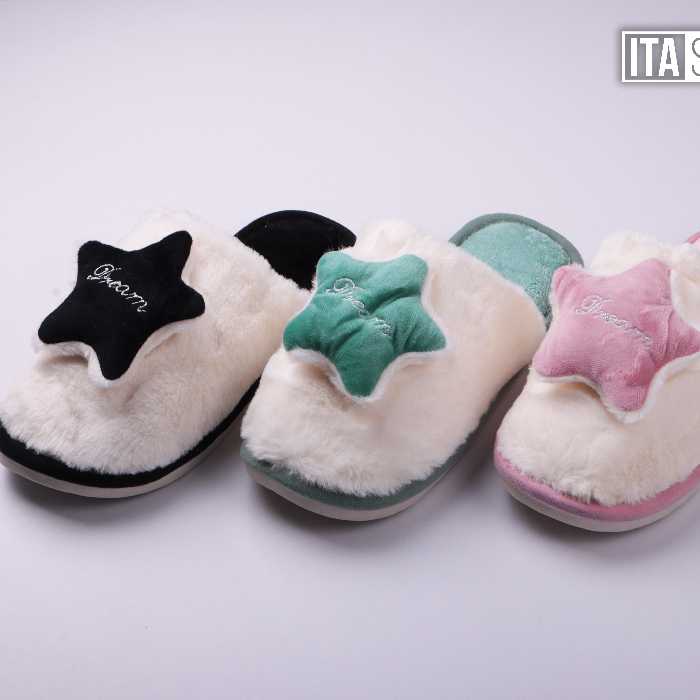 دمپایی پولیشی ماه و ستاره کد CH3162