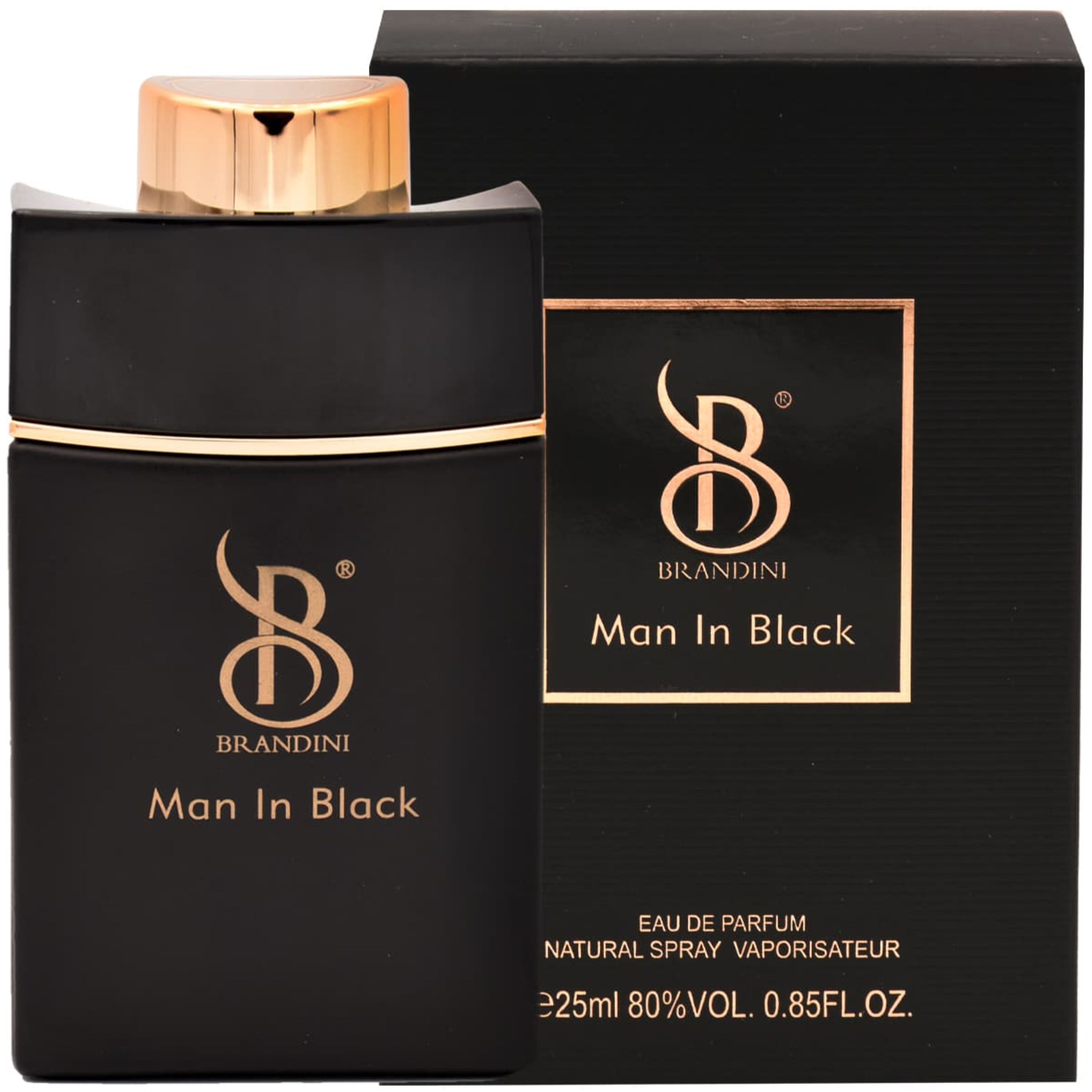 عطر ادکلن برندینی مدل من این بلک مردانه man in black حجم 25 میل