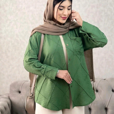 مانتو اسپرت زنانه کرسپو مدل بخیه دوزی