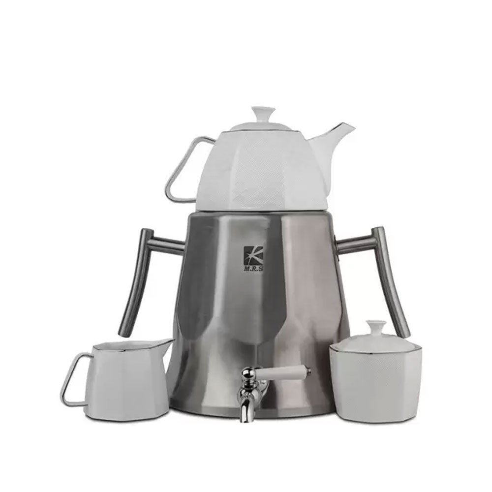 کتری و قوری MRS طرح چند ضلعی