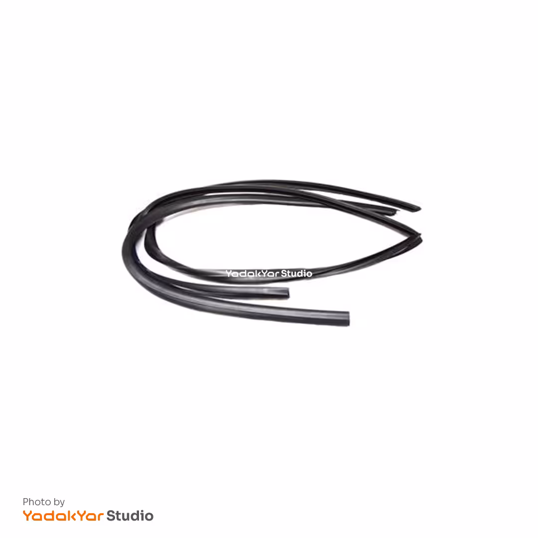 نوار لاستیکی دور شیشه کیا ریو جلو راست کره