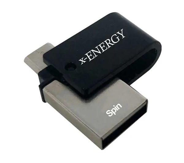 فلش مموری ایکس انرژی مدل SPIN ظرفیت 32 گیگابایت