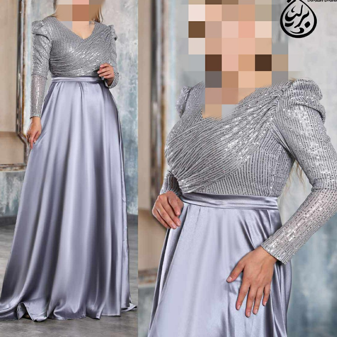 ماکسی مجلسی جدید دخترانه و زنانه پیراهن بلند و جنس عالی مناسب عروسی