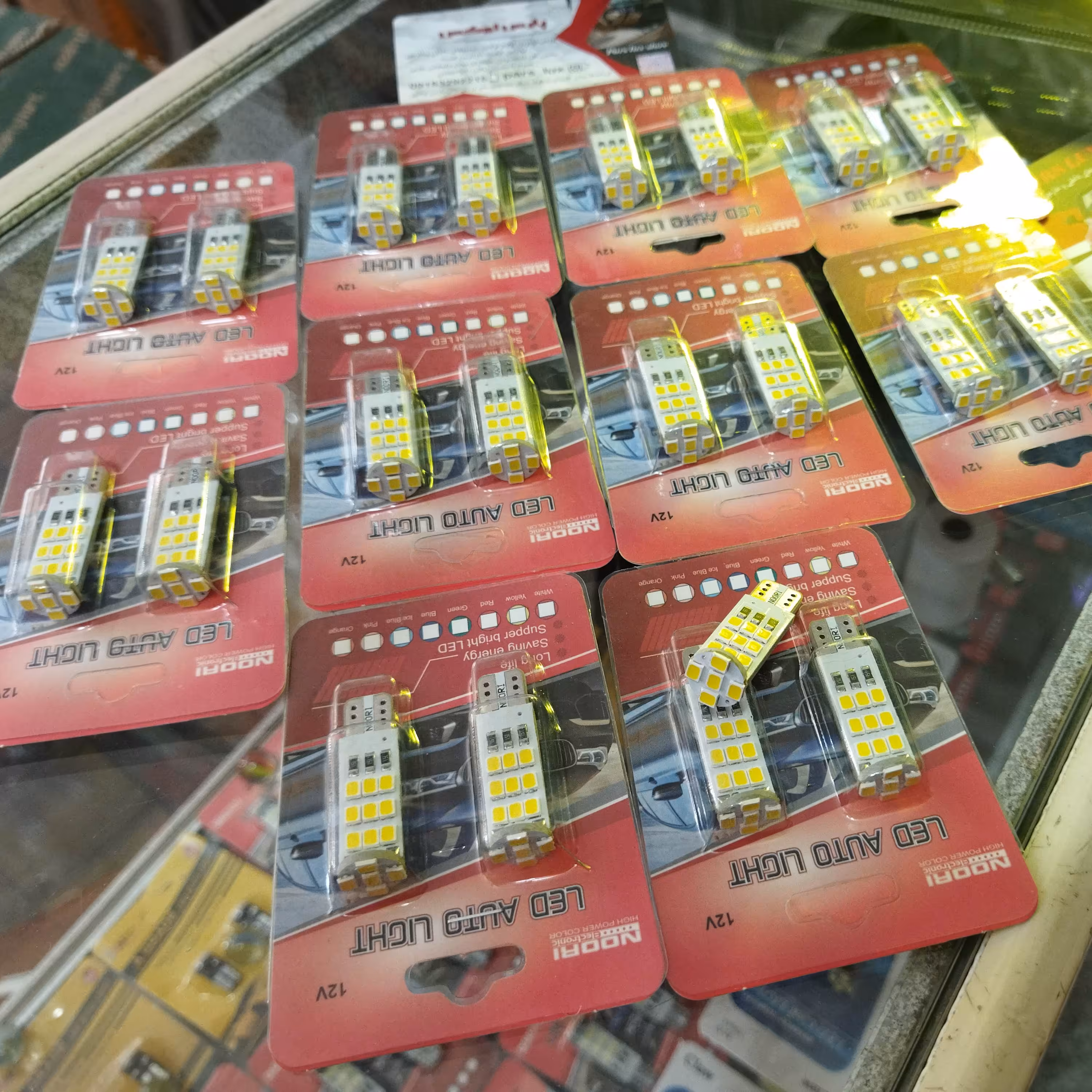 لامپ چراغ شب SMD لیمویی زرد