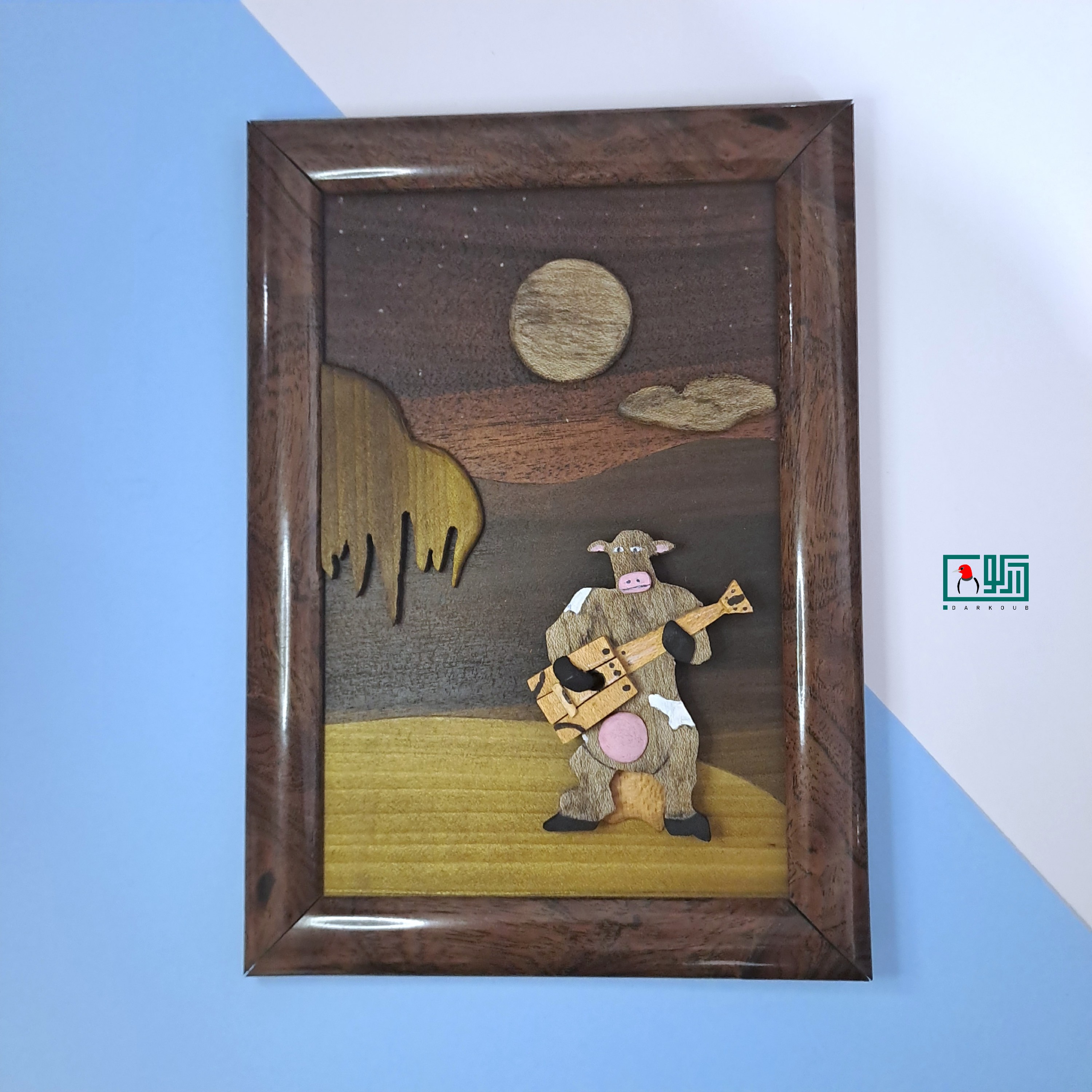 تابلو چوبی انیمیشن رئیس مزرعه