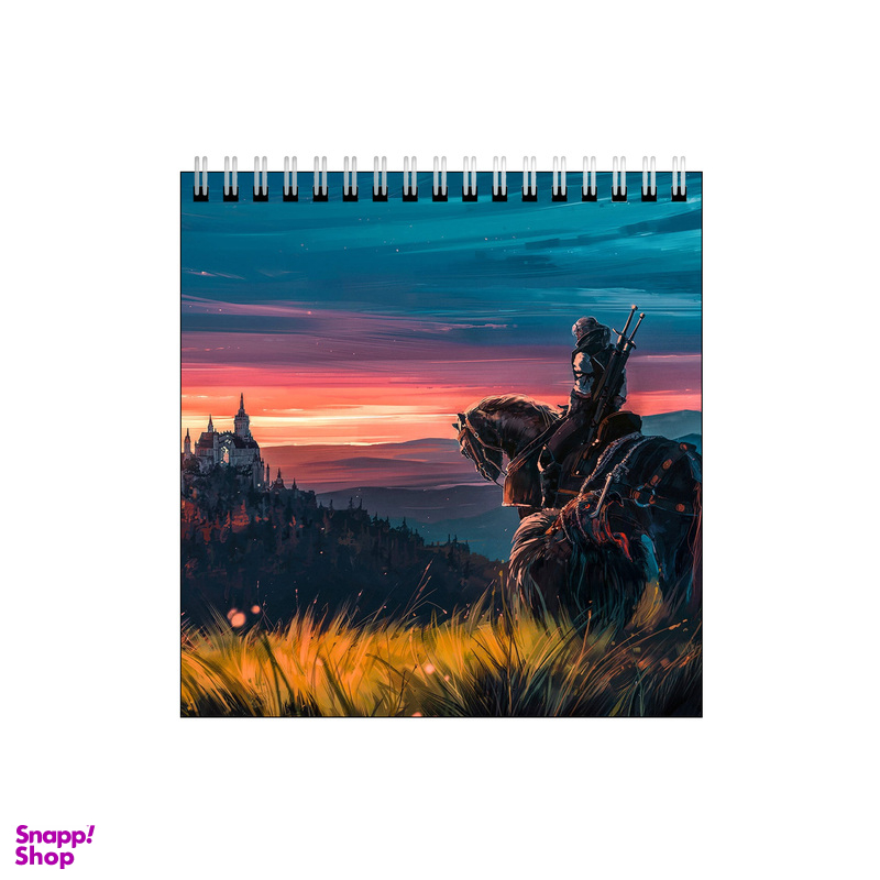 دفتر طراحی ۶۰ برگ طرح ویچر 3 کد 0223599