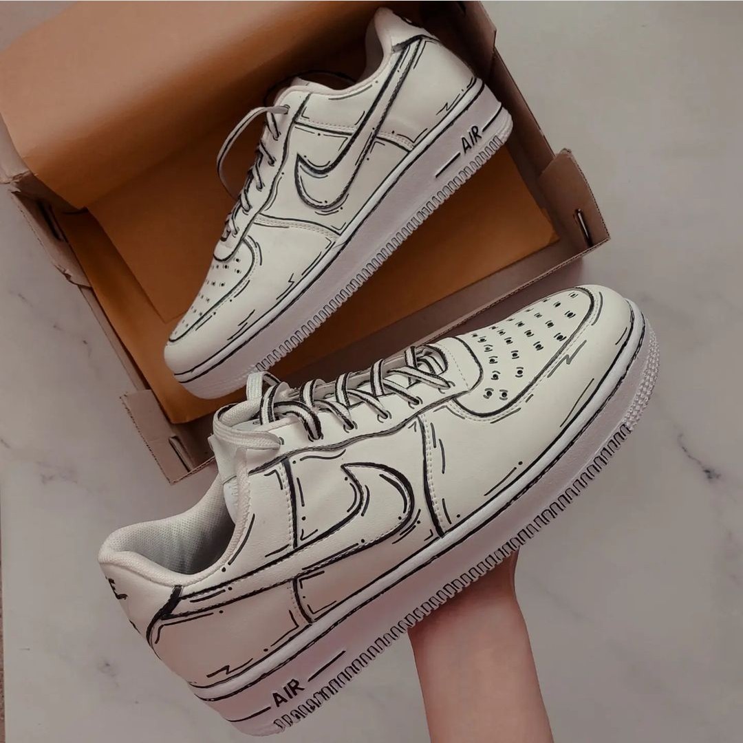 کتونی کاستوم سه بعدی