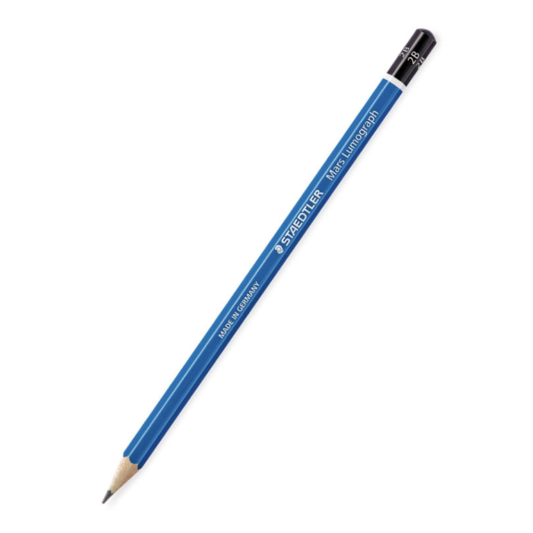 مداد طراحی 2B استدلر STAEDLER مدل لوموگراف Mars Lumograph 100