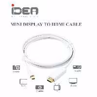 تبدیل minidisplay به hdmi کابلی idea minidisplay to hdmi 1.8