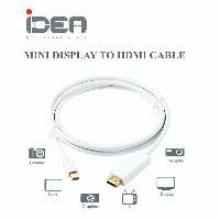 تبدیل minidisplay به hdmi کابلی idea minidisplay to hdmi 1.8