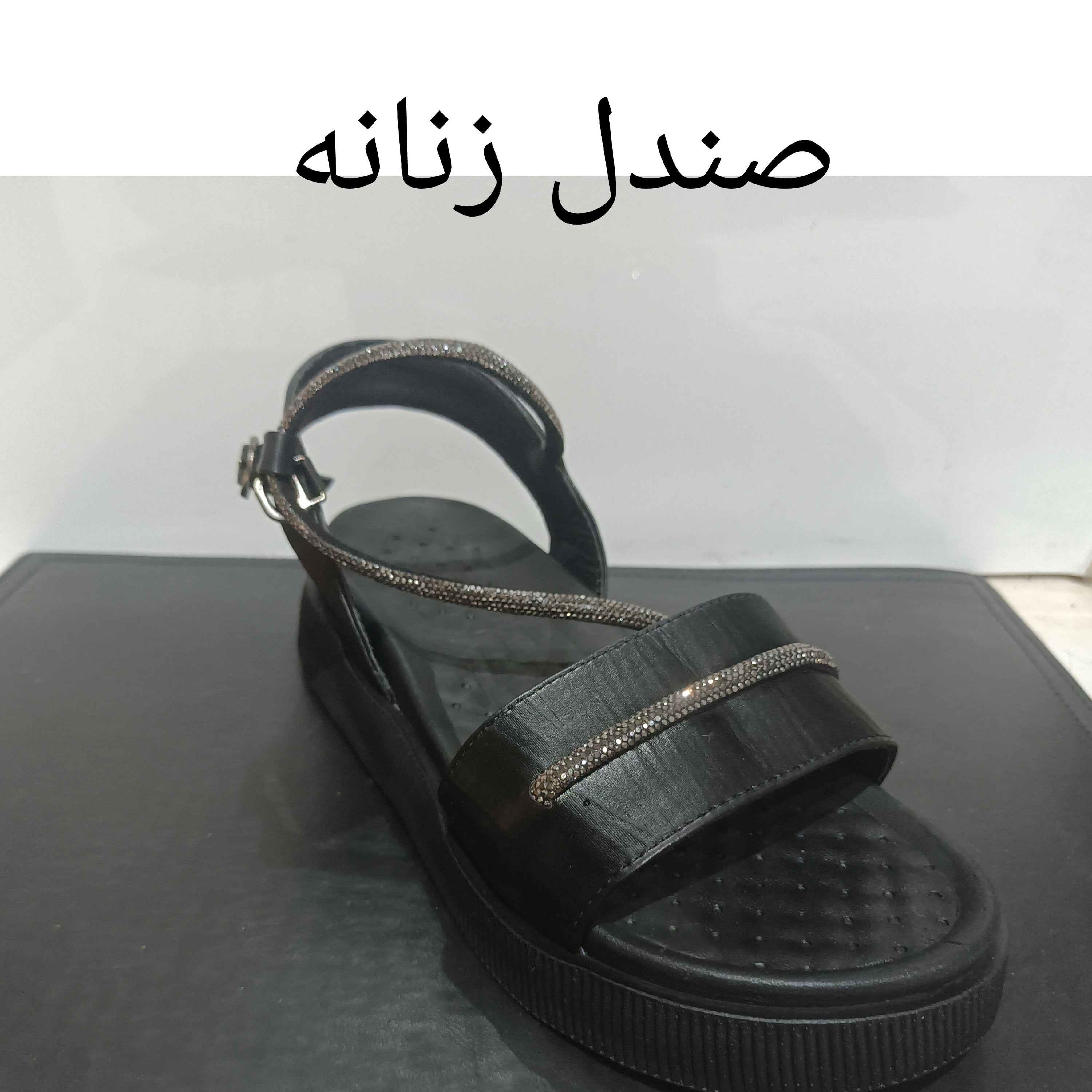 صندل زنانه مشکی