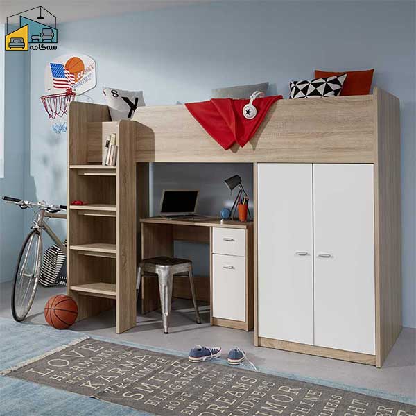 تخت خواب دو طبقه کد BTDP29