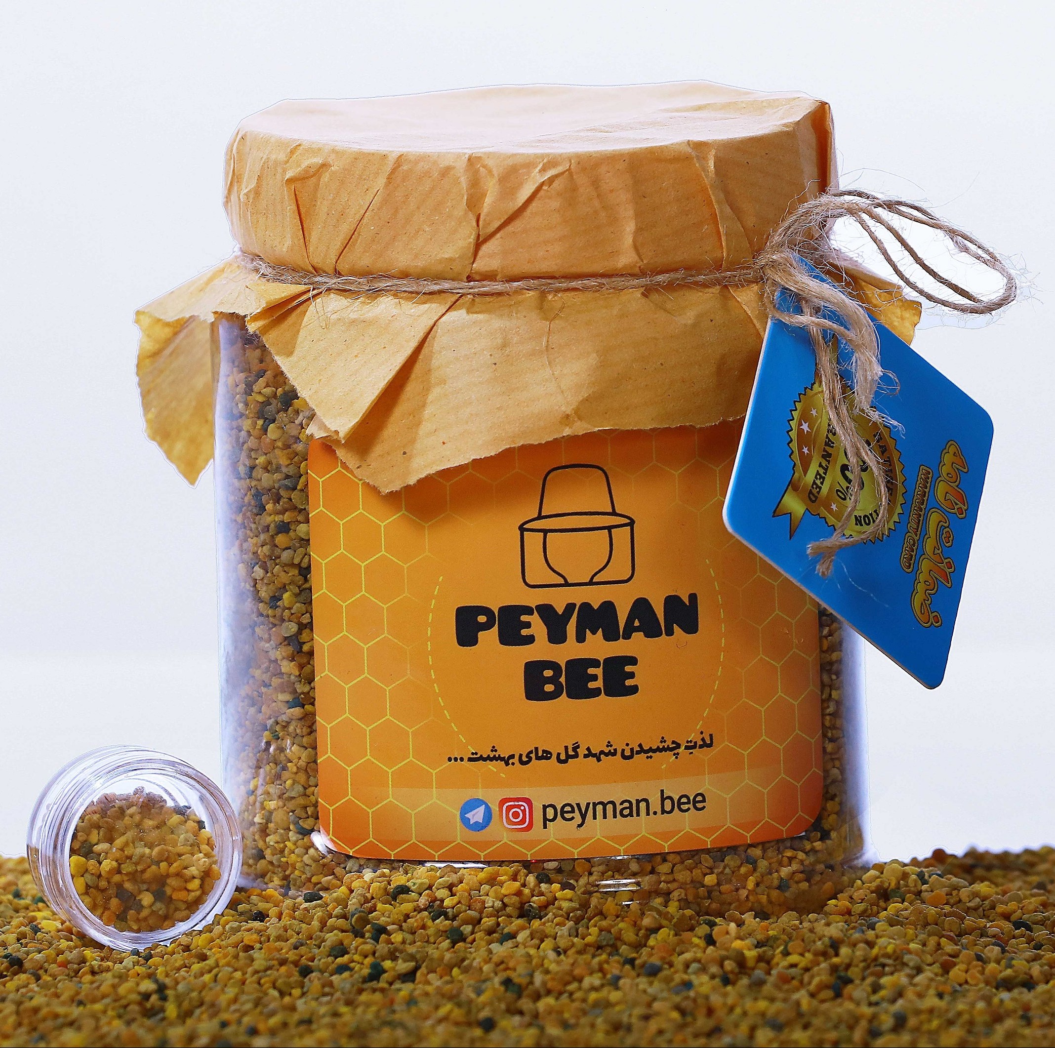 گرده گل چند رنگ کوهستان کردستان 500 گرمی