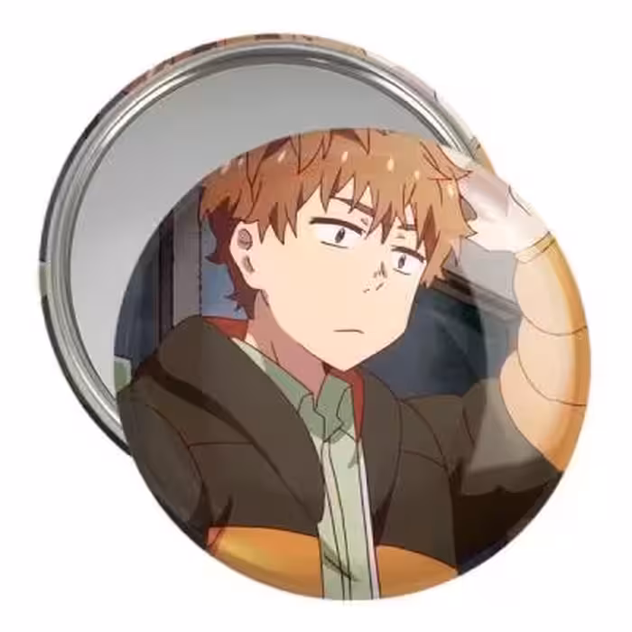 آینه جیبی خندالو مدل کینوشیتا انیمه کانوجواوکاری کد 18185