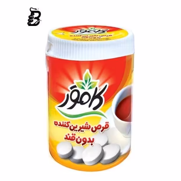 قرص شیرین کننده استوانه ای سوکرالوز و آسه سولفام