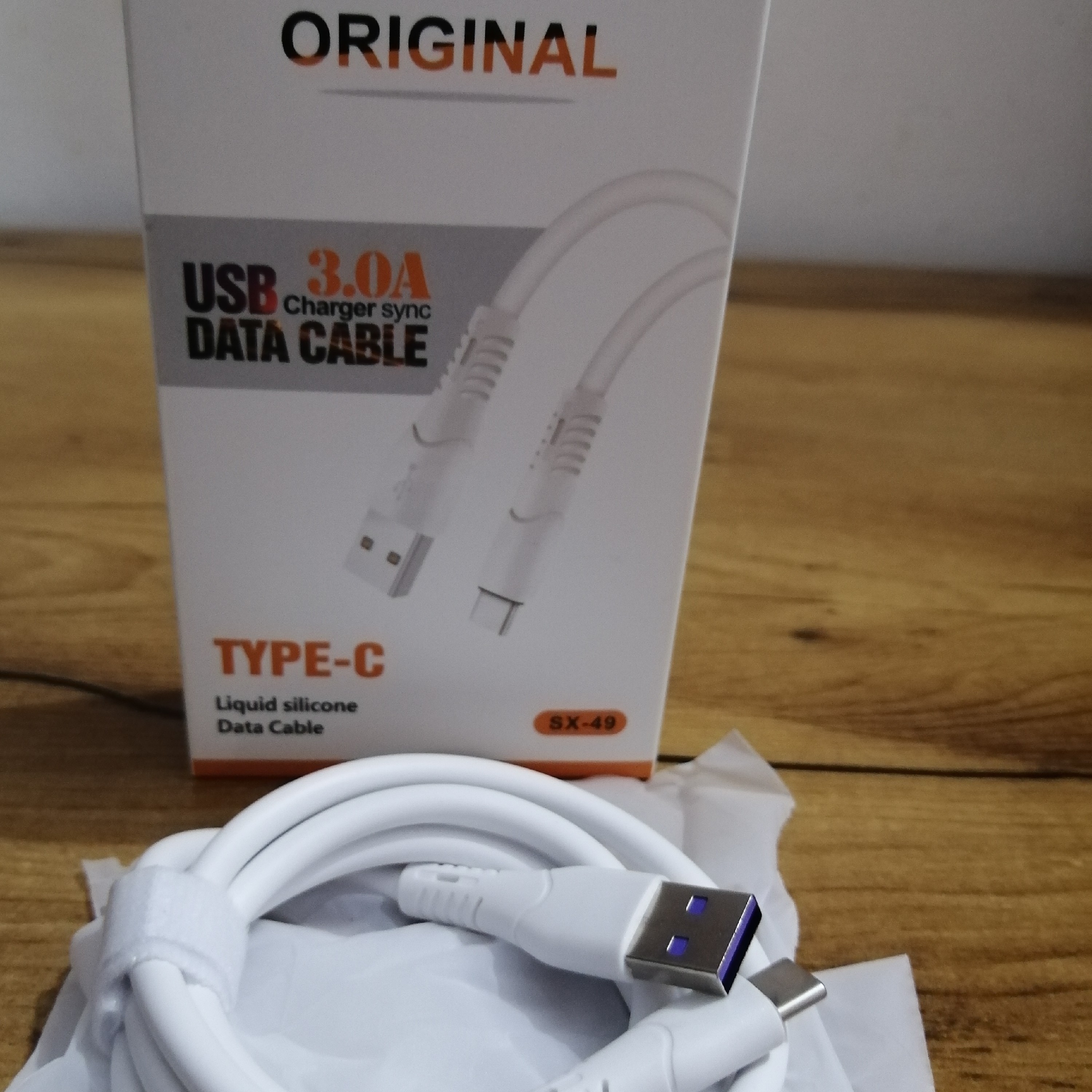 کابل شارژ 3 آمپر اصل، پک 25 عددی