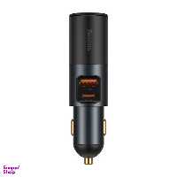 شارژر فندکی باسئوس مدل CCBX-120CX 2in1