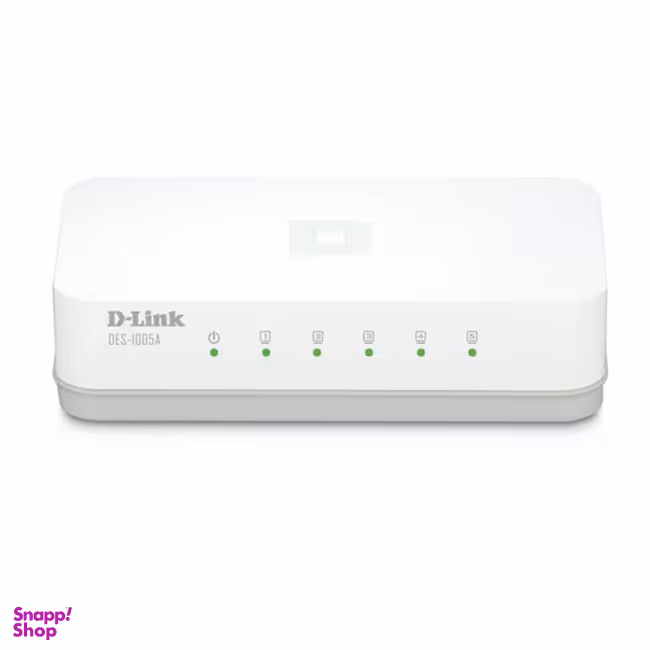 سوییچ شبکه 5 پورت 100/10 دی لینک (D-Link) مدل A1005 DES