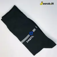 جوراب ساق دار مردانه طرح دیزل نانو مشکی