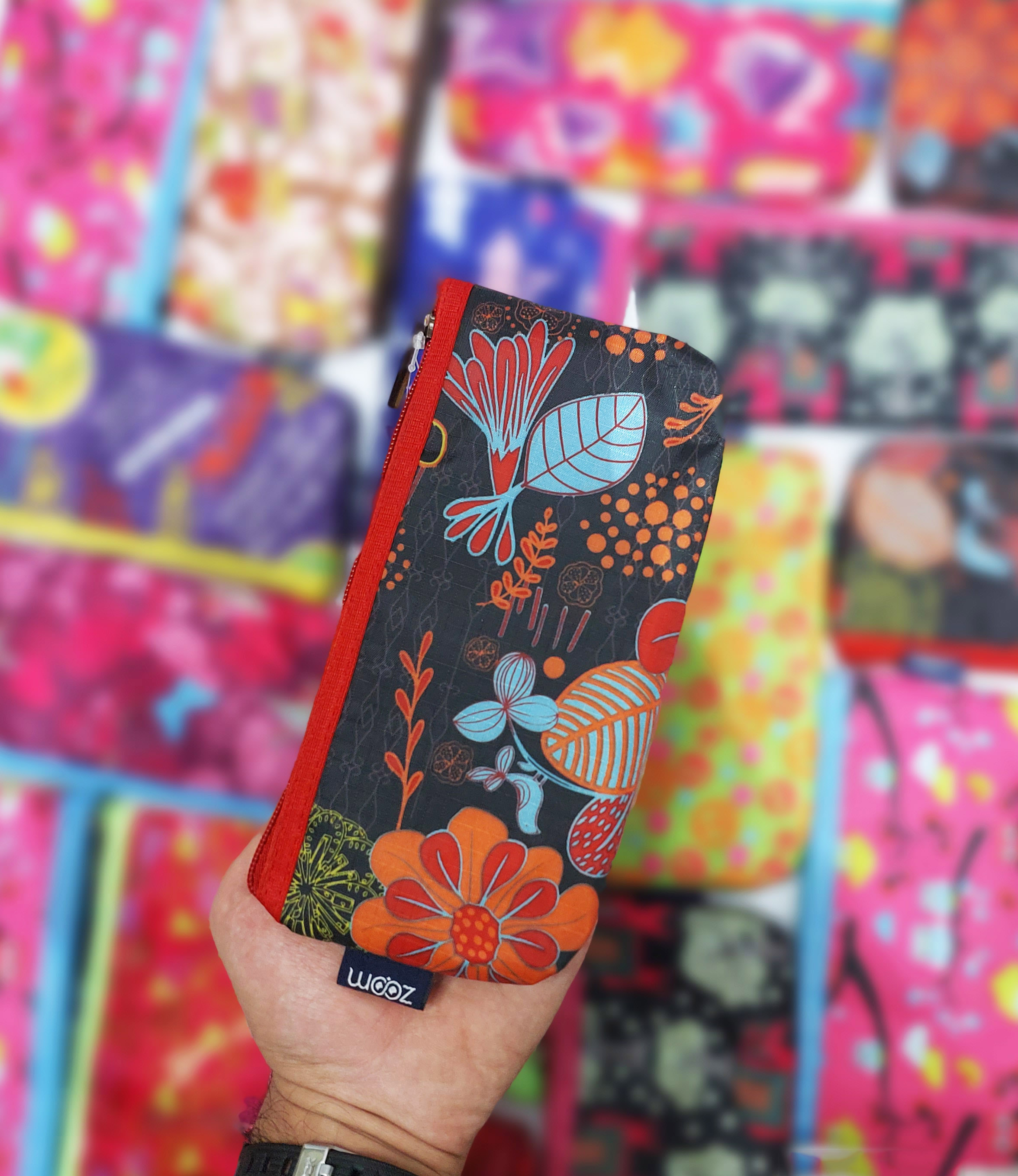 جامدادی فانتزی زوم طرح گل