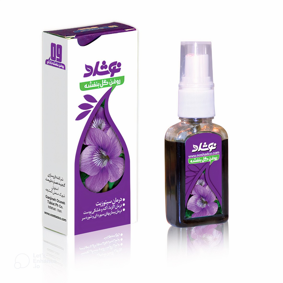 روغن گل بنفشه نوشاد
