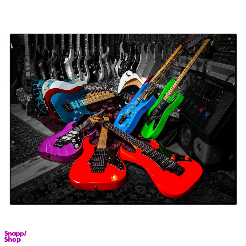 تابلو شاسی بکلیت طرح آلات موسیقی گیتار برقی مدل SH-S6195