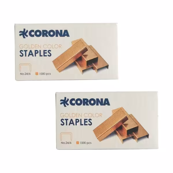 سوزن منگنه سایز 10 کرونا طلایی 58015