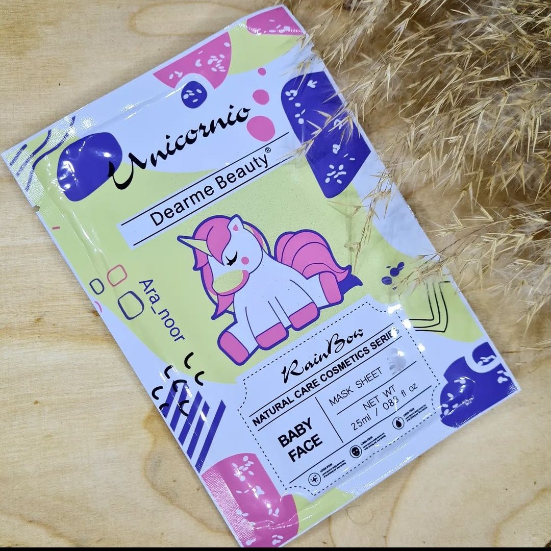 ماسک ورقه ای صورت تکشاخ