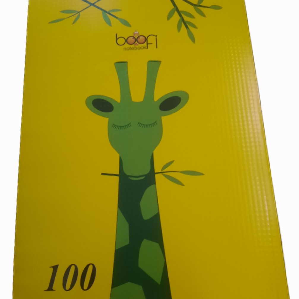 دفتر مشق بوفی 100 برگ