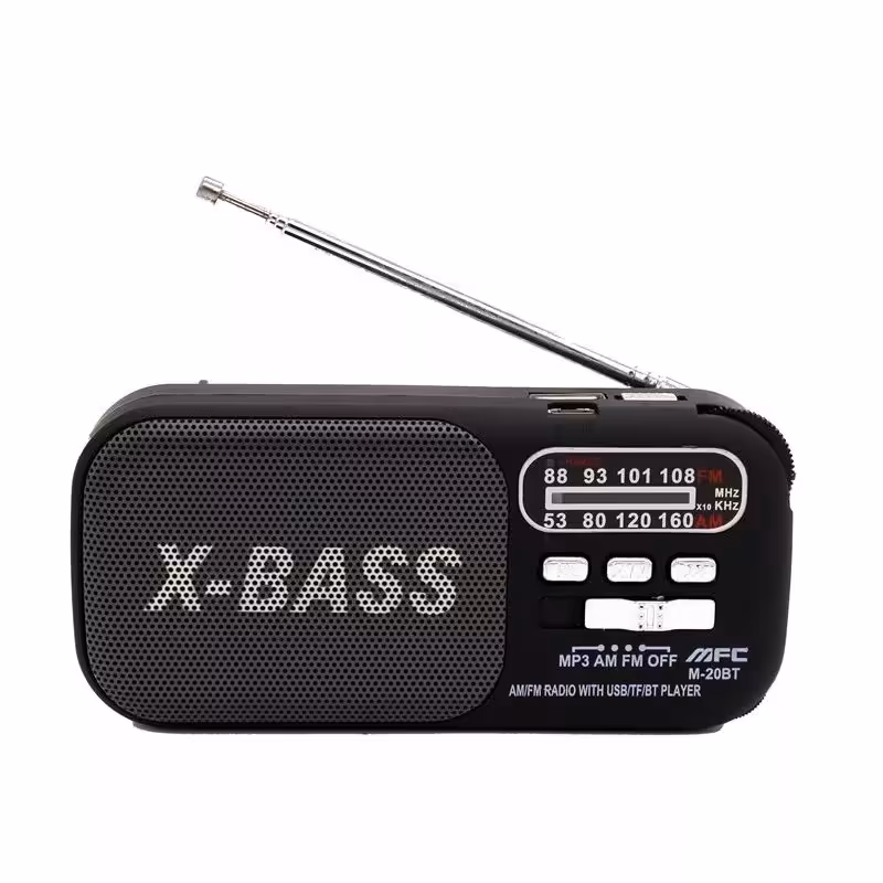 اسپیکر و رادیو  قابل حمل مدل m-20bt