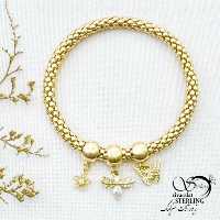 دستبند ysx آویز پروانه با کد 13278