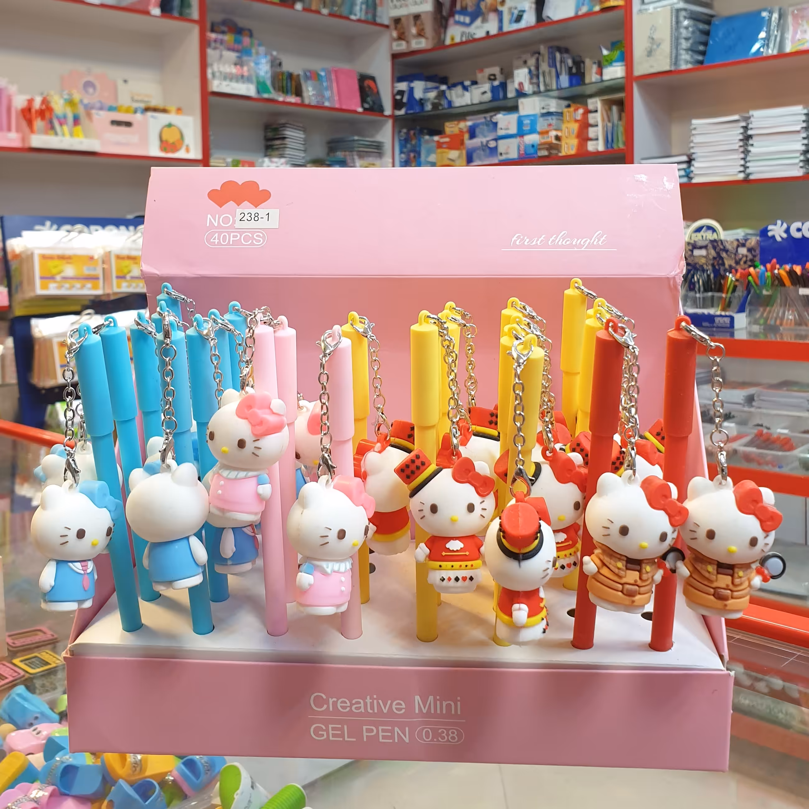 خودکار ژله ای فانتزی طرح کیتی