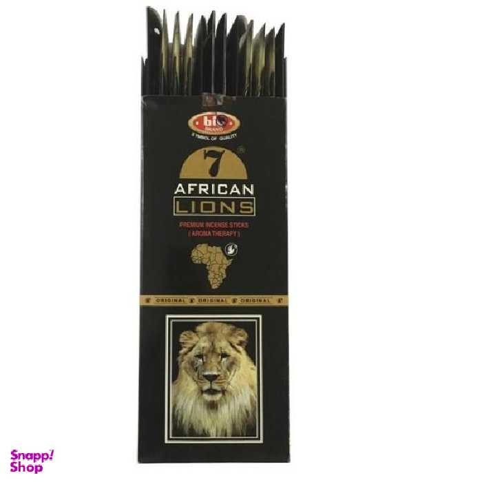 عود خوشبو کننده بیک مدل African Lions کد 395 بسته 12 عددی