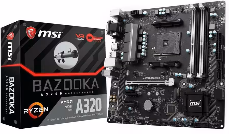 مادربرد ام اس آی مدل ای 320 ام بازوکا