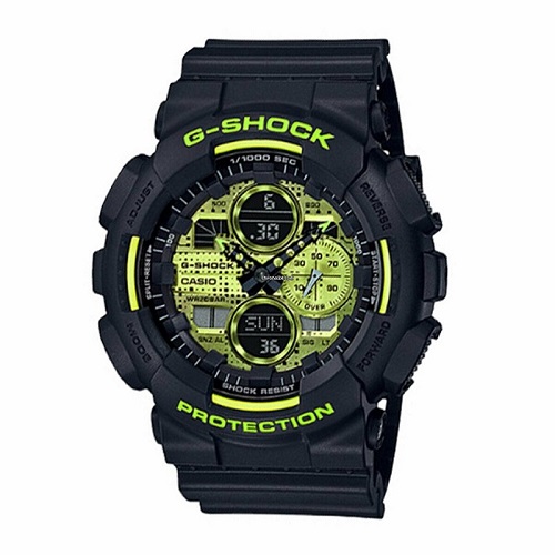 ساعت مچی عقربه ای دیجیتال مدل Casio - GA-140DC-1A