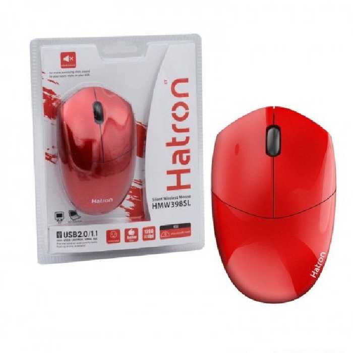 موس بی صدا بی سیم hatron مدل HMW398SL



