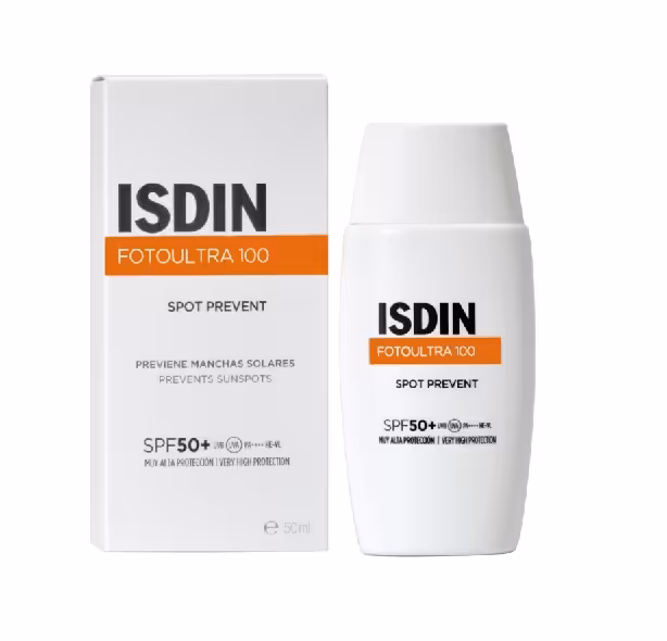 ضد آفتاب ضدلک فلویید ایزدین مدل Spot prevent  spf 50 حجم 50 میلی لیتر