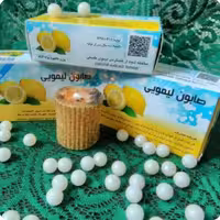 صابون لیمویی ضدجوش و ضد لک با ضمانت ازبین برنده ابله مرغان و منافذ صورت  کک و مک